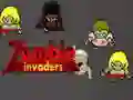 Spēle Zombiju iebrucēji online Spēle Zombiju iebrucēji online
