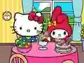 Spēle Hello Kitty un draugu restorāns online