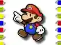 Spēle Atpakaļ uz skolu: Mario krāsošana online Spēle Atpakaļ uz skolu: Mario krāsošana online