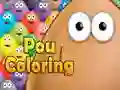 Spēle Krāsošana Pou online Spēle Krāsošana Pou online