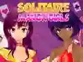 Spēle Solitaire Manga Meitenes online