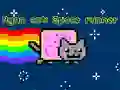 Spēle Nyan Kaķis: Kosmiskais skrējējs online Spēle Nyan Kaķis: Kosmiskais skrējējs online