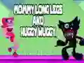 Spēle Mammu Garās K kājas un Huggy Wuggy online Spēle Mammu Garās K kājas un Huggy Wuggy online