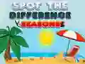Spēle Atrodi Atšķirības: Gadalaiki online Spēle Atrodi Atšķirības: Gadalaiki online