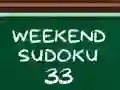 Spēle Nedēļas Nogales Sudoku 33 online