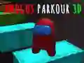 Spēle Amog Us Parkūra 3D online Spēle Amog Us Parkūra 3D online