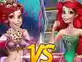 Spēle Princese Ariel pret jūru meiteni online