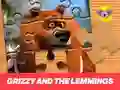 Spēle Grizzy un Lemmingi: Puzle planēta online Spēle Grizzy un Lemmingi: Puzle planēta online