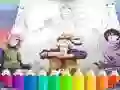 Spēle Naruto Shippuden Krāsojamā grāmata online