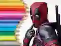 Spēle Krāsojamā grāmata par Deadpool online