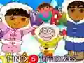 Spēle Dora Atrodi 5 Atšķirības online Spēle Dora Atrodi 5 Atšķirības online