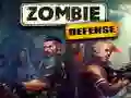 Spēle Zombiju aizsardzība online