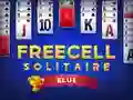 Spēle Freecell Solitaire Zils online Spēle Freecell Solitaire Zils online