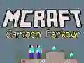 Spēle Mcraft Multfilmu Parkours online Spēle Mcraft Multfilmu Parkours online