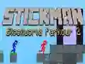 Spēle Stickman Bloku Pasaule Parkūrā 2 online Spēle Stickman Bloku Pasaule Parkūrā 2 online