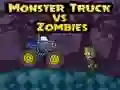 Spēle Milzu Kravas Auto pret Zombijiem online Spēle Milzu Kravas Auto pret Zombijiem online