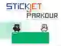 Spēle StickJet Parkour online Spēle StickJet Parkour online