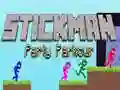 Spēle Stickman Puse Parkour online