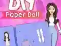 Spēle DIY papīra lelle online Spēle DIY papīra lelle online