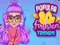 Spēle Populārie 80. gadu modes tendenču online