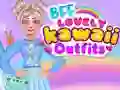 Spēle BFF Burvīgās Kawaii Apģērbu online