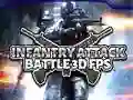 Spēle Infanterijas Uzbrukuma Cīņa 3D FPS online Spēle Infanterijas Uzbrukuma Cīņa 3D FPS online