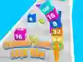Spēle Ģeometriskais Kaudze 2048 Skrējiens online Spēle Ģeometriskais Kaudze 2048 Skrējiens online
