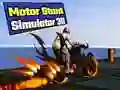 Spēle Motociklu akrobāciju simulators 3D online