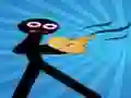Spēle Stickman Karstā Kartupeļu online