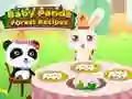 Spēle Bebē panda meža receptes online