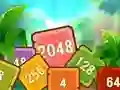 Spēle Tropu Kubi 2048 online Spēle Tropu Kubi 2048 online