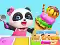 Spēle Mazais Panda: Saldējuma Spēle online