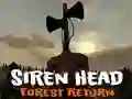 Spēle Siren Head Meža Atgriešanās online