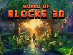 Spēle Bloku Pasaule 3D online