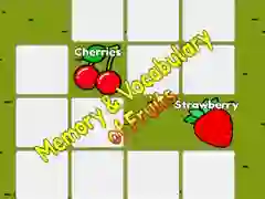 Spēle Atsauce un augļu vārdu krājums online