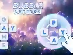 Spēle Burbuļu Burtu online Spēle Burbuļu Burtu online