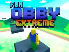 Spēle Jautrs Obby Ekstrēms online Spēle Jautrs Obby Ekstrēms online