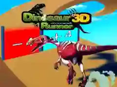 Spēle Dinozaurs Skrējējs 3D online