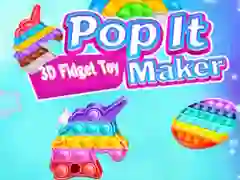 Spēle Pop It 3D Antistresa Rotaļlietu Veidotājs online