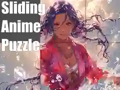 Spēle Slīdošais Anime Puzlis online