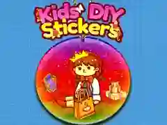 Spēle Bērnu DIY uzlīmes online