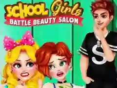 Spēle Skolu meiteņu cīņas skaistumkopšanas salons online Spēle Skolu meiteņu cīņas skaistumkopšanas salons online