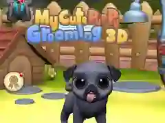 Spēle Mans mīlīgais kucēns kopšana 3D online Spēle Mans mīlīgais kucēns kopšana 3D online