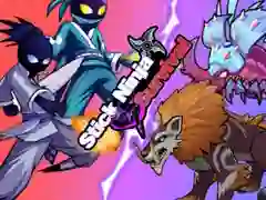 Spēle Ninja Nūjas Izdzīvošana online