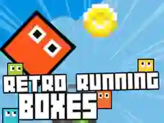 Spēle Retro Skriejošās Kastes online