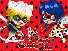 Spēle Chibi punktiņu meitenes krāsojamā grāmata online Spēle Chibi punktiņu meitenes krāsojamā grāmata online