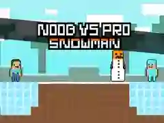 Spēle Nūb vs Pro Sniegavīrs online Spēle Nūb vs Pro Sniegavīrs online