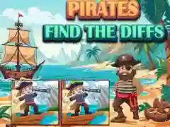 Spēle Pirati Atrodi Atšķirības online
