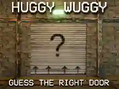 Spēle Huggy Wuggy Uzmini pareizo durvis online