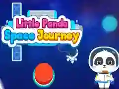 Spēle Mazais panda kosmosa ceļojums online